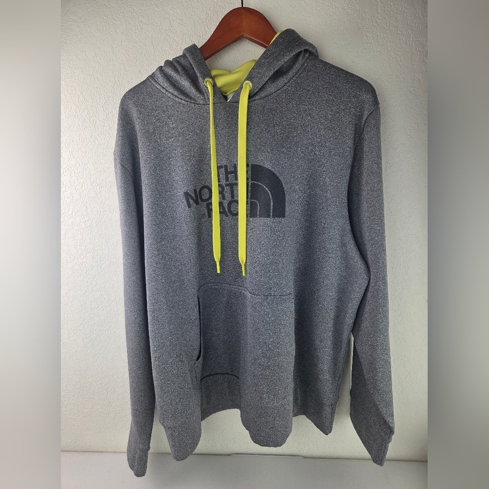 The North Face Men’s Gray Hoodie Sweatshirt  Size XXL  Pre-owned